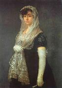 Francisco Jose de Goya Bookseller's Wife oil on canvas
